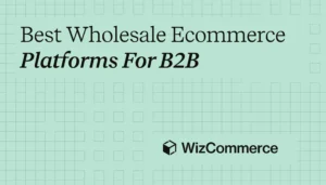 Wholesale ecommerce platforms for B2B