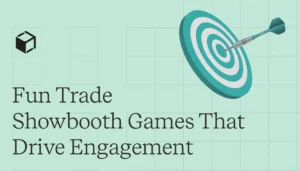 Interactive trade show booth games