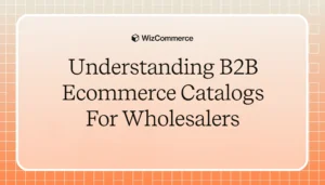 Understanding B2B ecommerce catalogs for wholesalers