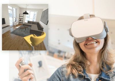 With VR, you can create virtual showrooms or spaces where users can explore and interact with your products in a simulated environment. It’s a completely immersive experience that can help you break through the noise at High Point Market and make you stand out