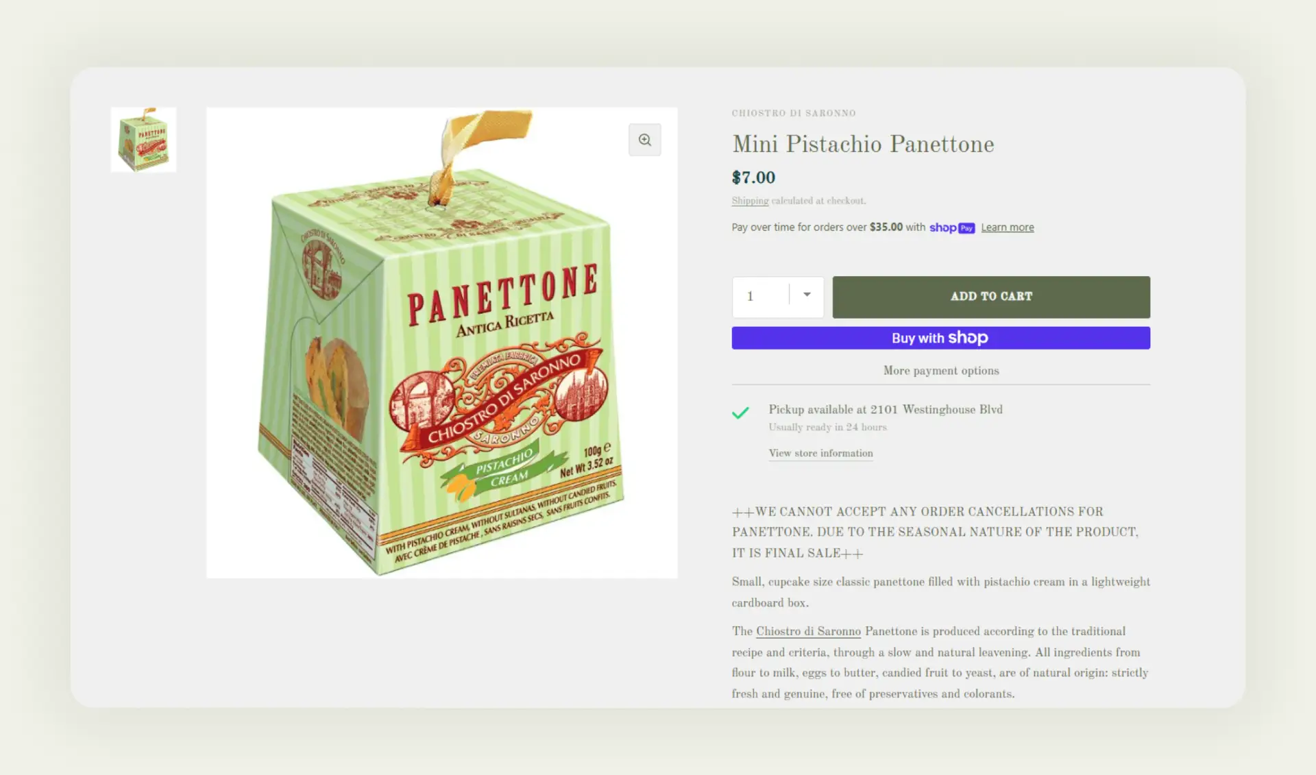 An image of a well-packaged food product