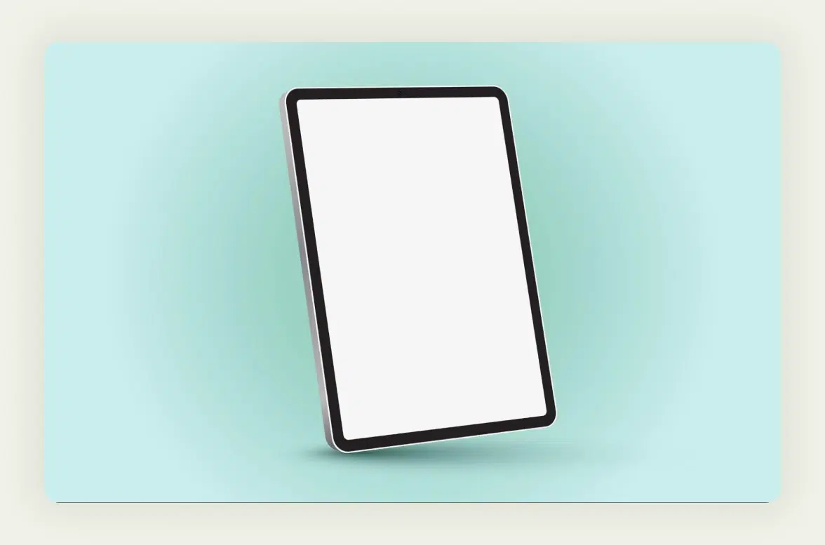 Apple iPad and Android tablets in branded cases for high-value trade show prospects