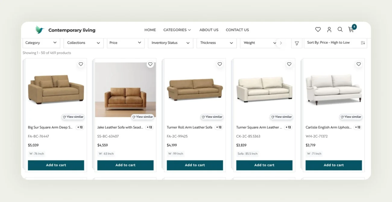 B2B customer portal in WizCommerce