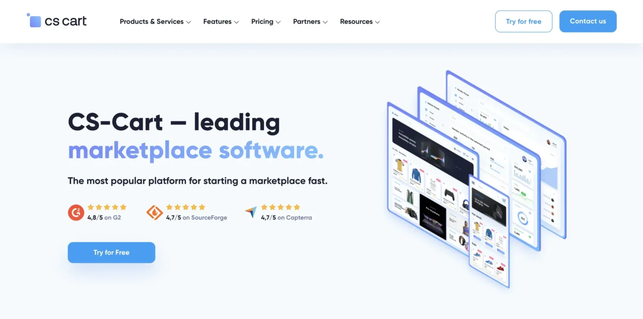 CS-Cart website CS-Cart website