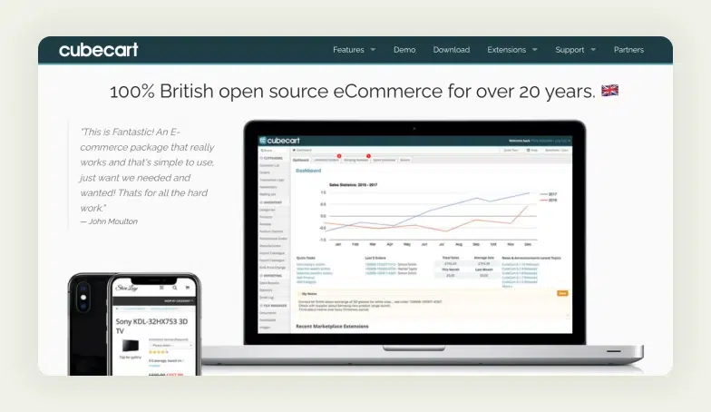 CubeCart A template-driven, user-friendly platform for straightforward e-commerce functionality. CubeCart A template-driven, user-friendly platform for straightforward e-commerce functionality.