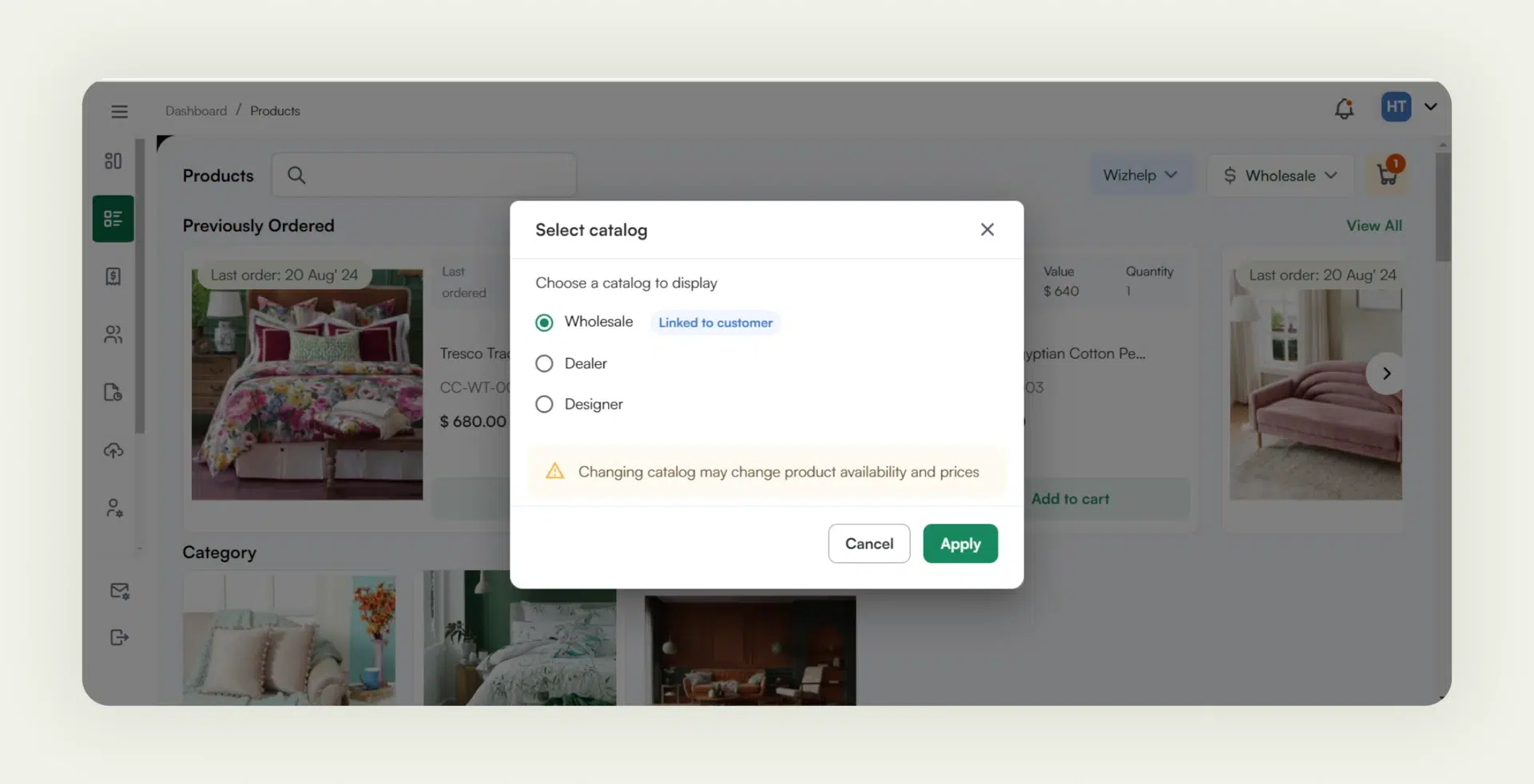 Customer-specific pricing in WizCommerce Customer-specific pricing in WizCommerce