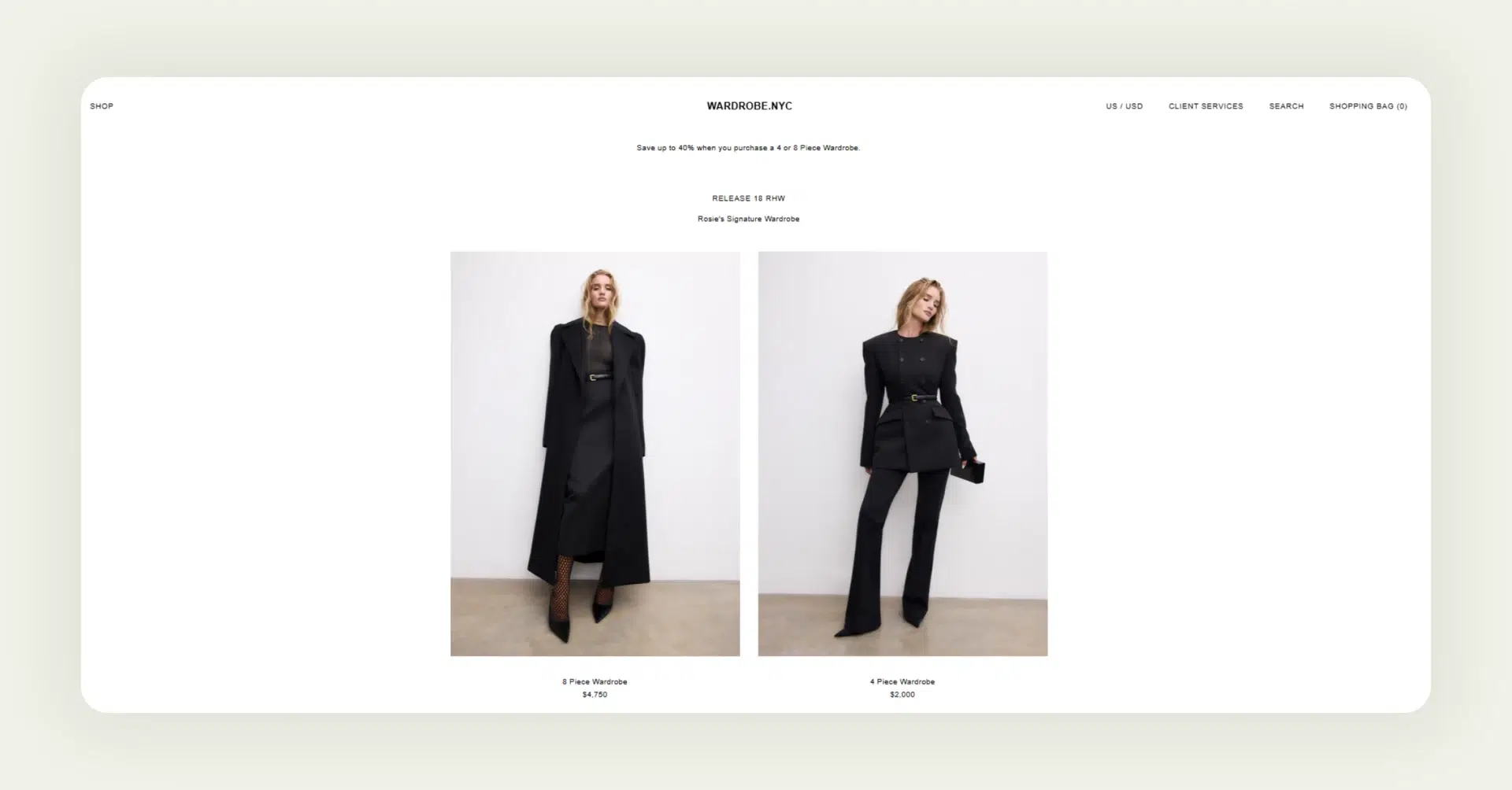 Example of kitting in the fashion industry Example of kitting in the fashion industry