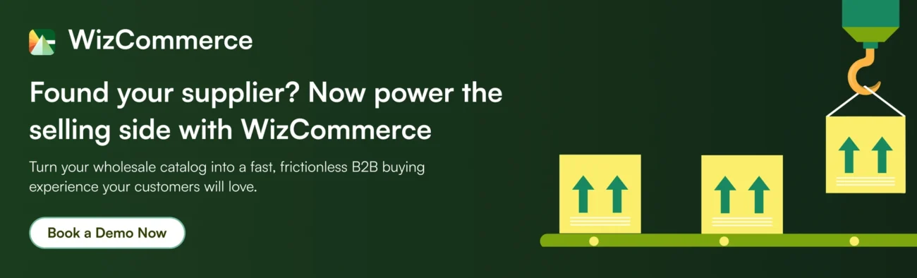 Find your wholesale supplier with Wizcommerce Find your wholesale supplier with Wizcommerce