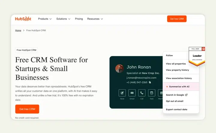 HubSpot is a CRM platform with integrated marketing and sales automation HubSpot is a CRM platform with integrated marketing and sales automation