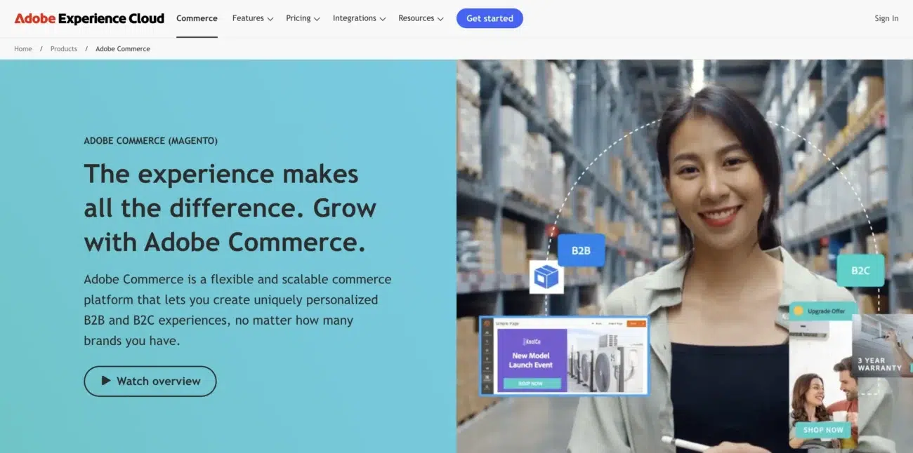 Magento website Magento website