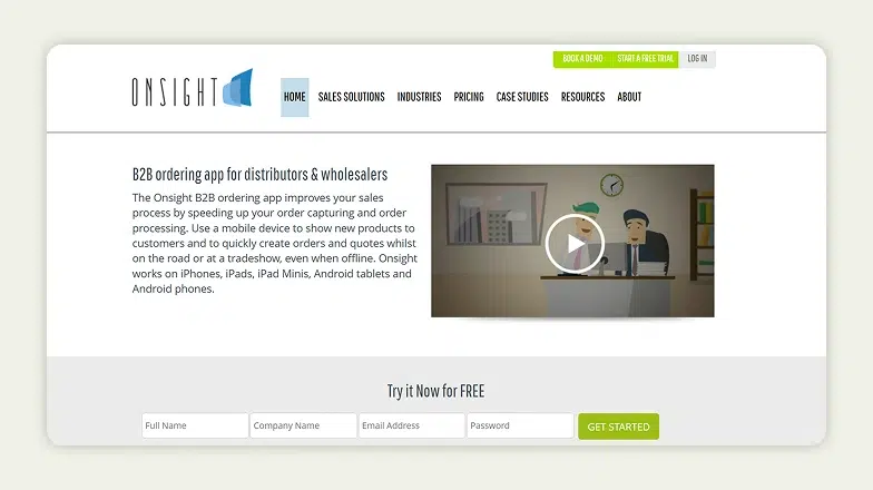 Onsight homepage Onsight homepage