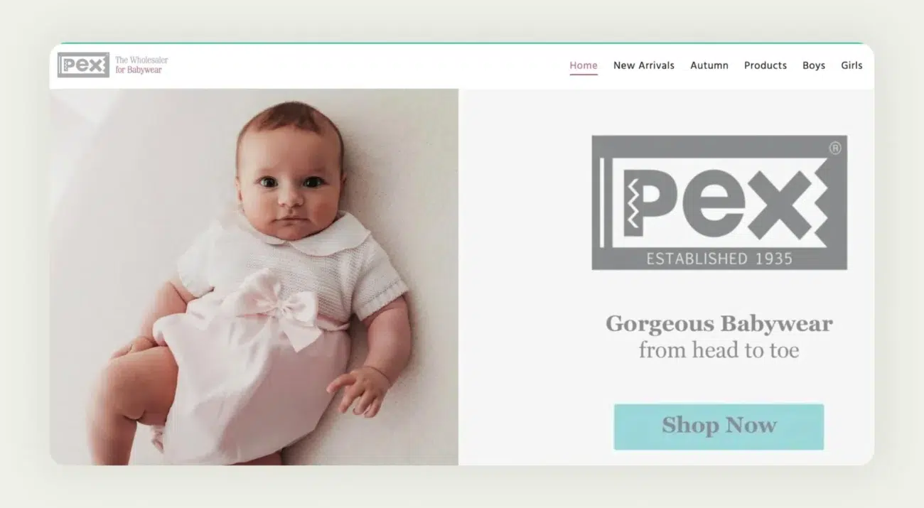 Pex Wholesale UK platform specializing in baby clothing and children's products for European markets Pex Wholesale UK platform specializing in baby clothing and children's products for European markets