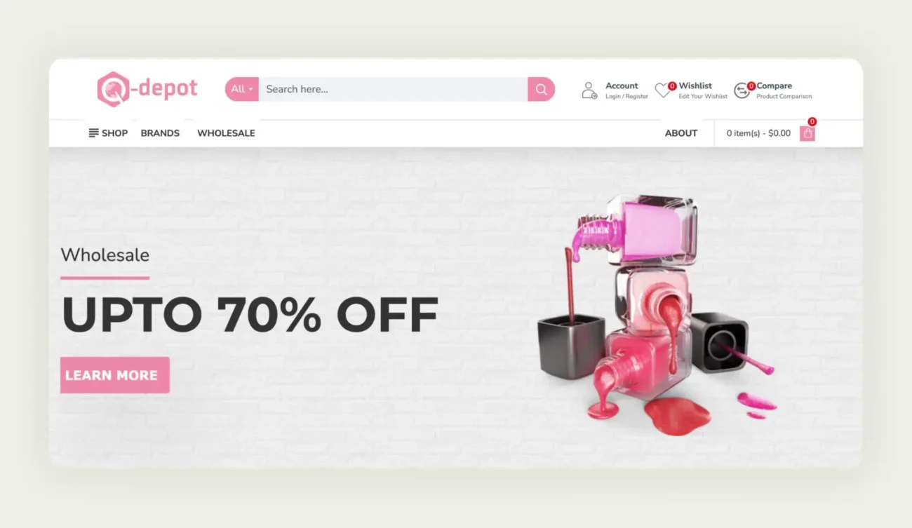 Q-depot wholesale platform specializing in Japanese and Korean beauty products and cosmetics Q-depot wholesale platform specializing in Japanese and Korean beauty products and cosmetics