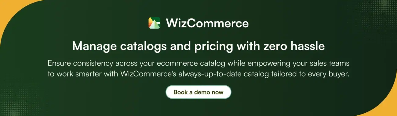 Smart ecommerce catalog management solution with WizCommerce Smart ecommerce catalog management solution with WizCommerce