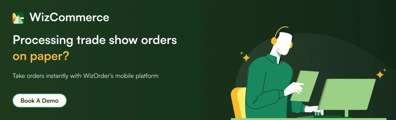 Take orders instantly with WizOrder's mobile platform