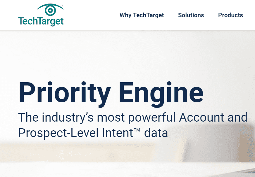 TechTarget’s Priority Engine