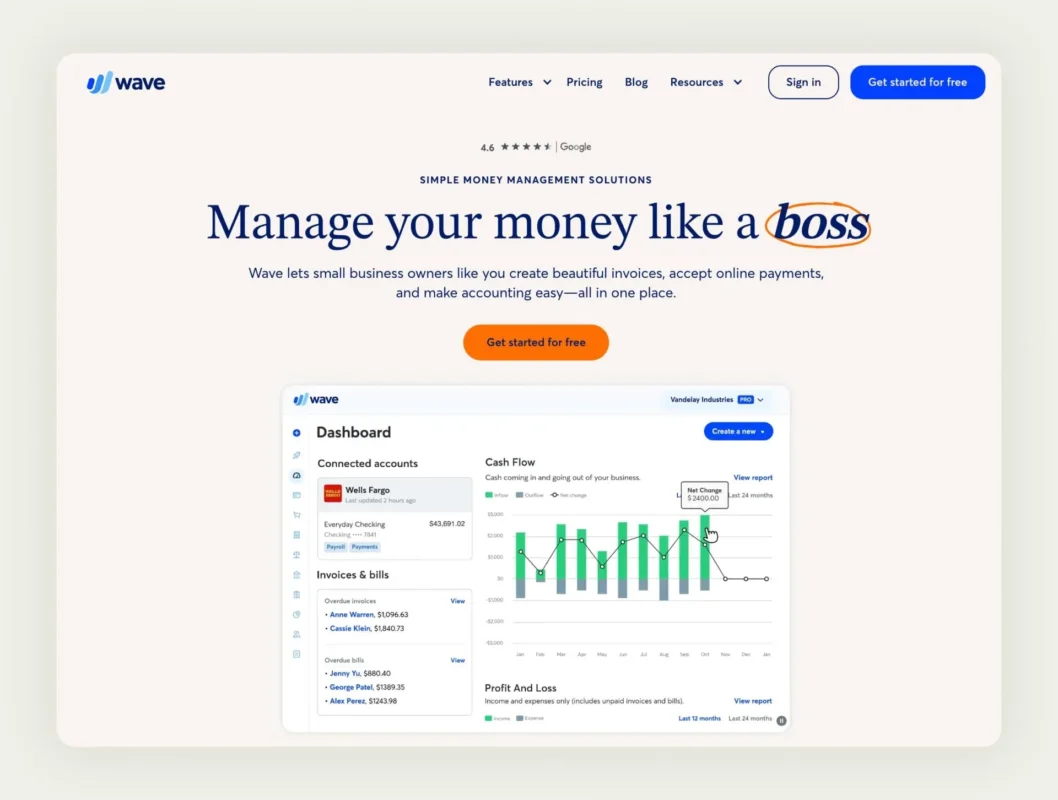 Wave free accounting software for small businesses Wave free accounting software for small businesses