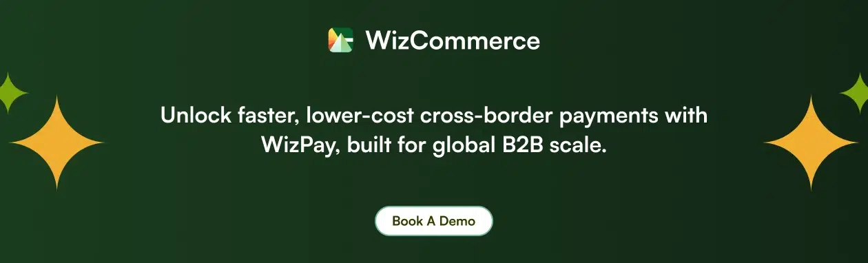 With WizPay, you get faster, more cost-effective cross-border payments. See it in a demo. 