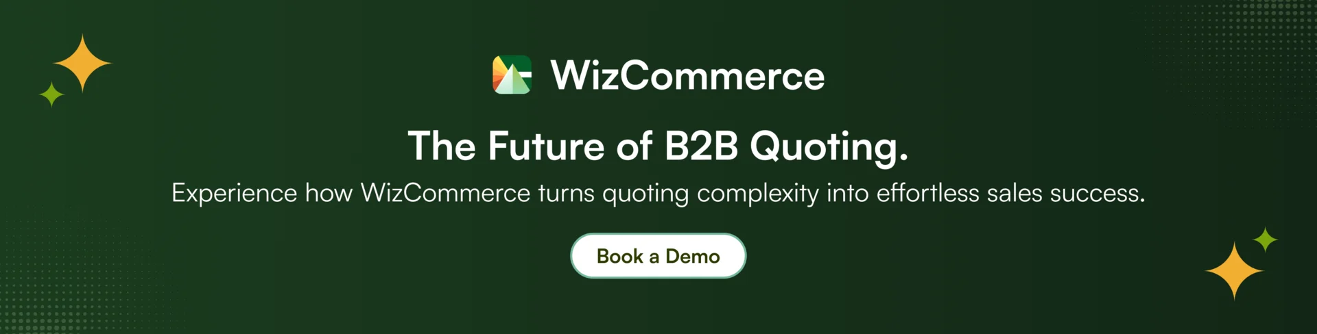 WizCommerce automated quote generation feature. 