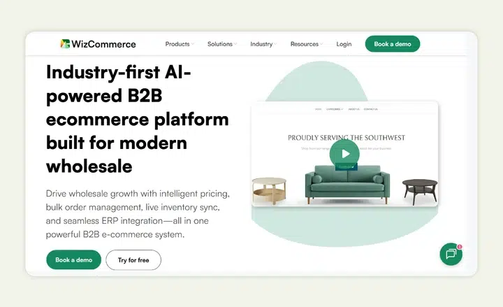WizCommerce ecommerce platform for modern wholesale