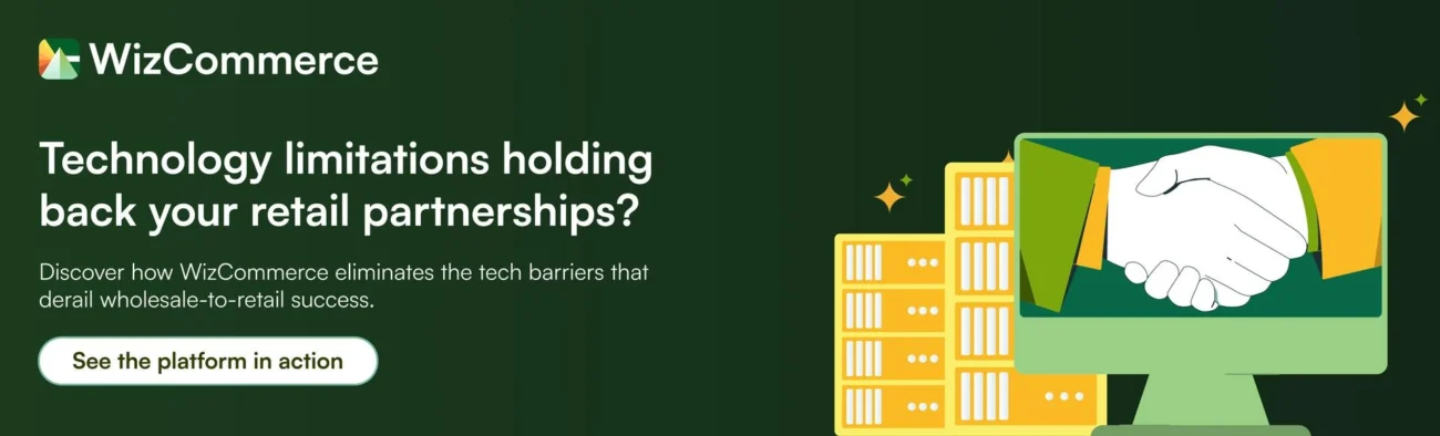 WizCommerce transforms how wholesalers approach retail partnerships.
