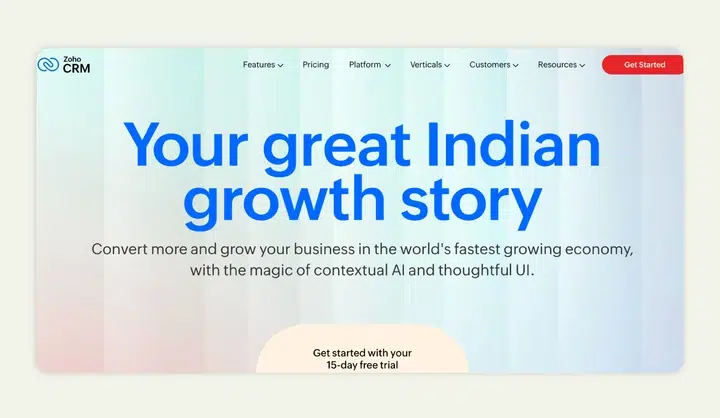 Zoho CRM is a customer relationship management software with workflow automation Zoho CRM is a customer relationship management software with workflow automation