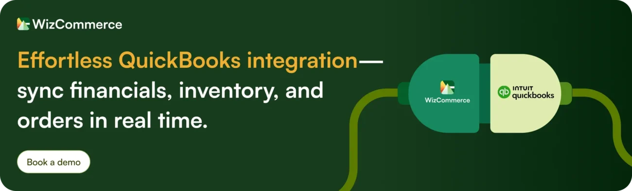 Effortless QuickBooks integration—sync financials, inventory, and orders in real time.